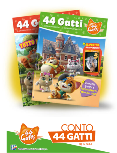 giornalino conto 44 gatti